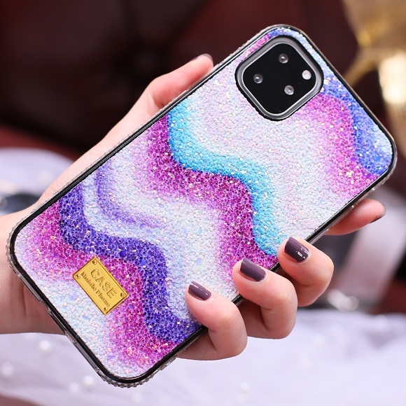2/$20 iPhone 11 / 11 Pro Max Glitter Cell Case - Picture 4 of 11